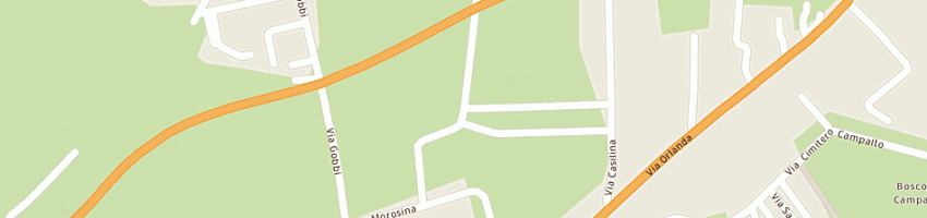 Mappa della impresa mercury di m donzella a VENEZIA