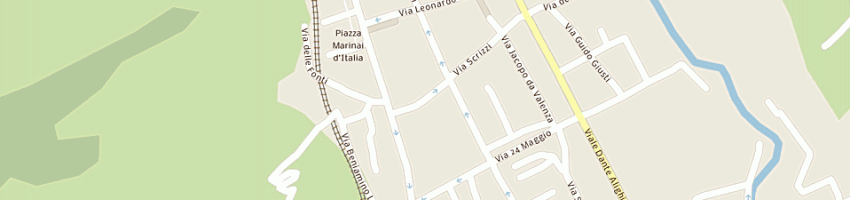 Mappa della impresa trattoria da arrigo di borghi franco a VITTORIO VENETO