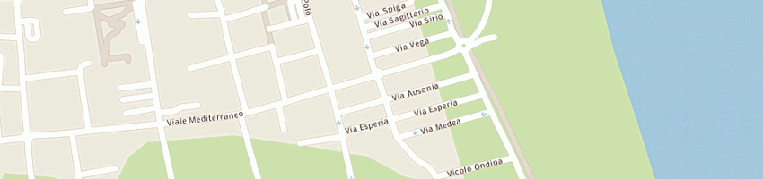Mappa della impresa erredi sas di doria roberto e c a CHIOGGIA
