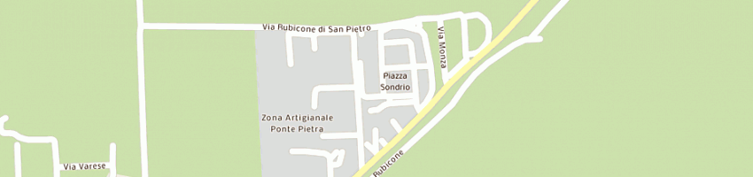 Mappa della impresa zoffoli gabriele a CESENA