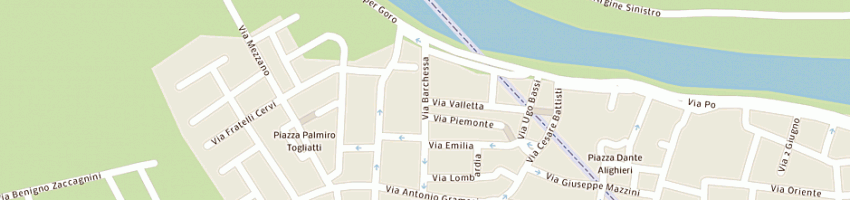 Mappa della impresa patronato acli a GORO