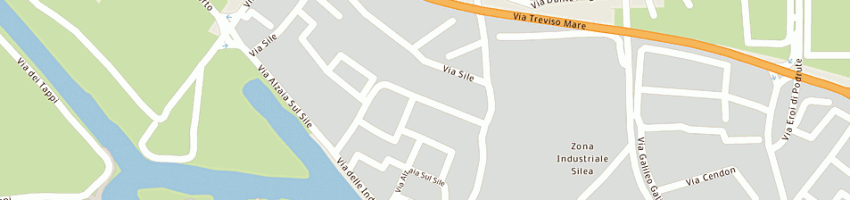 Mappa della impresa argento elettroimpianti e c snc a SILEA