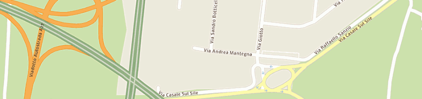 Mappa della impresa alb sas a MOGLIANO VENETO