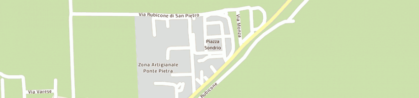 Mappa della impresa la fenice snc di mario creddo e c a CESENA