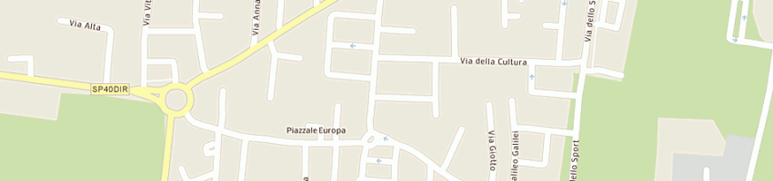 Mappa della impresa sercia daniele a MARCON
