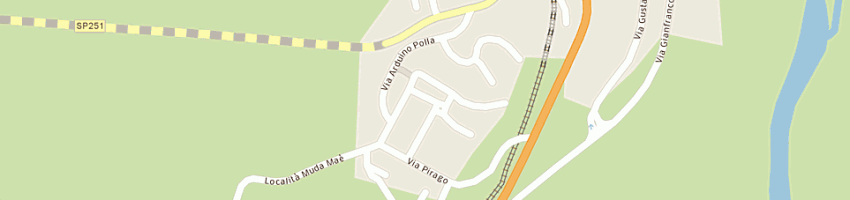 Mappa della impresa bez dorino a LONGARONE