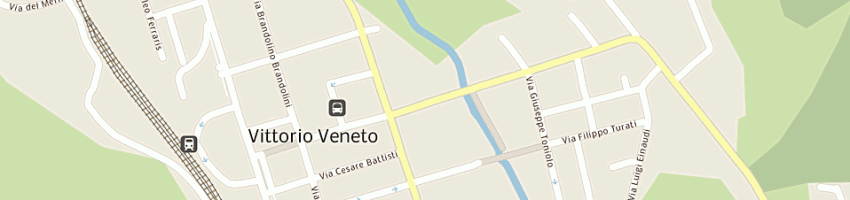 Mappa della impresa gennaro 2000 di mauro mansi e c snc a VITTORIO VENETO