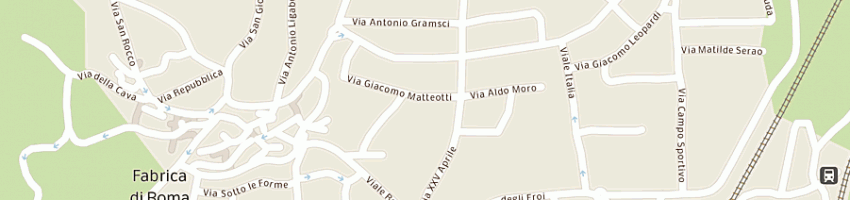 Mappa della impresa reardi pieri paolo e c snc a FABRICA DI ROMA