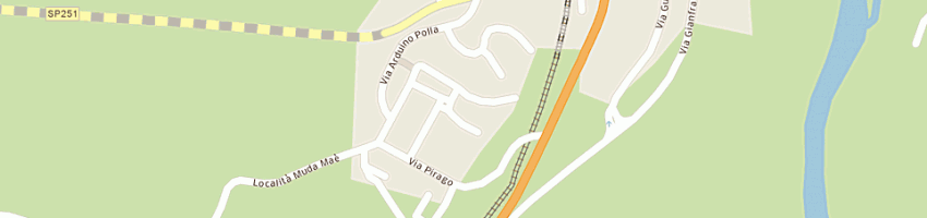 Mappa della impresa flli de col snc di de col lorenzo e c a LONGARONE