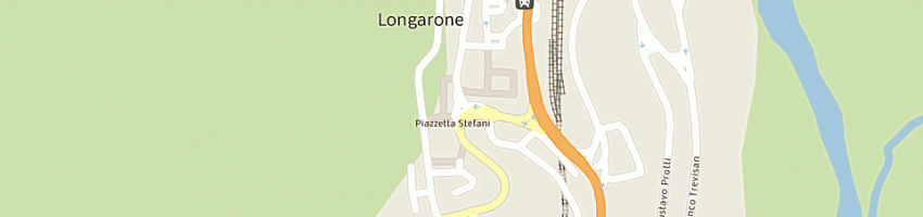 Mappa della impresa autosalone sildo de francesch e c sas a LONGARONE