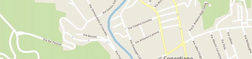 Mappa della impresa studio associato fabbri rag mauro e fabbri rag elisabetta a CONEGLIANO