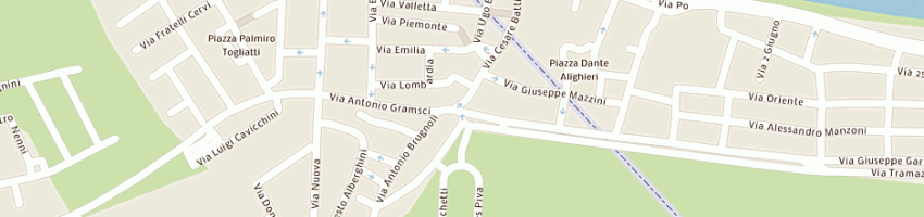 Mappa della impresa ghemar di ghezzo aurelio e c (snc) a GORO