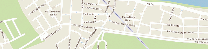 Mappa della impresa ristorante da primon di trombini nadia a GORO