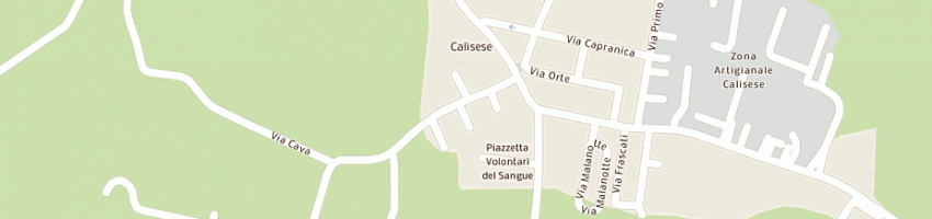 Mappa della impresa ceccaroni fiorenzo a CESENA