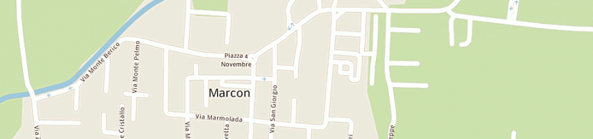 Mappa della impresa gasparini fabrizio a MARCON