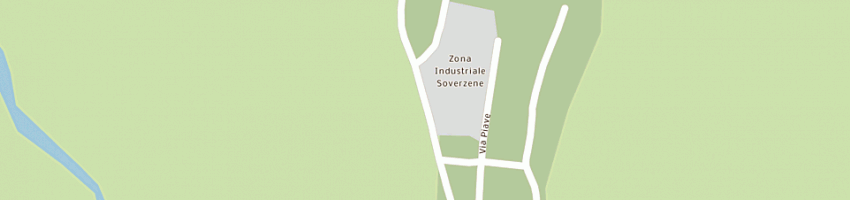 Mappa della impresa comune di soverzene a SOVERZENE