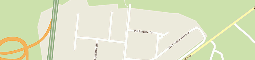 Mappa della impresa la casa del camper snc di dalla torre d e drusian g a MOGLIANO VENETO