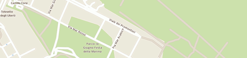 Mappa della impresa estetica marzia sas di bassanelli maria cristina e c a ROMA