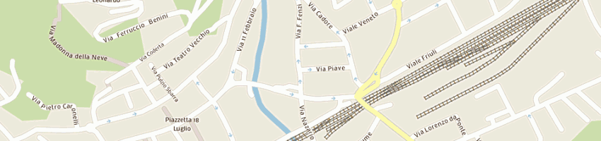 Mappa della impresa col adriano a CONEGLIANO