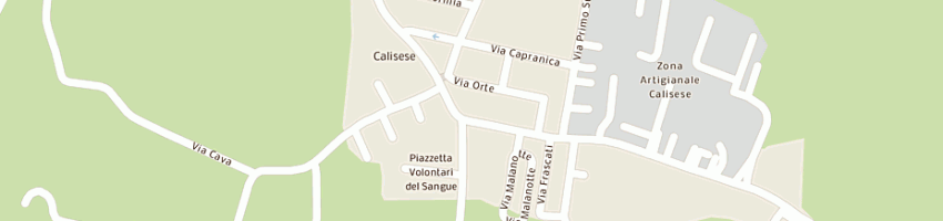 Mappa della impresa maraldi dino a CESENA