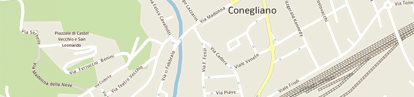 Mappa della impresa cad a CONEGLIANO