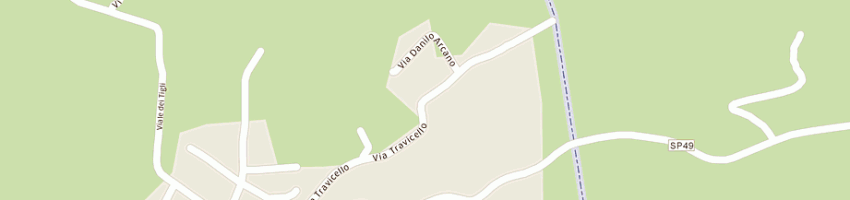 Mappa della impresa fabbretti pietro a SESTINO