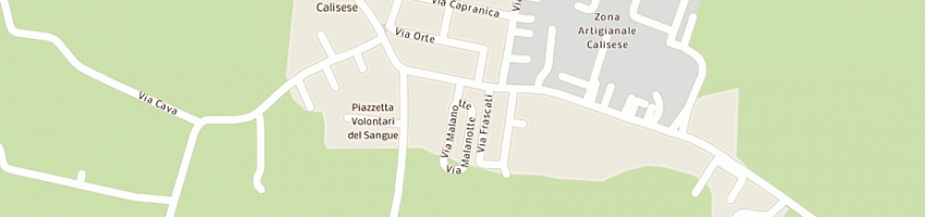 Mappa della impresa frigor frutta srl a CESENA