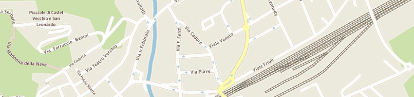 Mappa della impresa studio duebi snc di a basciano e c a CONEGLIANO