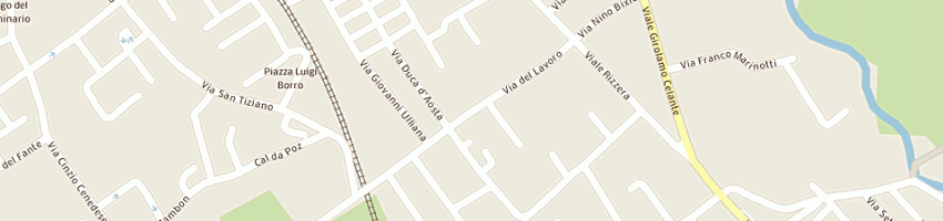 Mappa della impresa pizzeria all'incontro snc di simionato t e c a VITTORIO VENETO