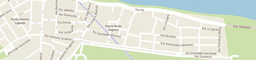 Mappa della impresa bordoni bruno a GORO