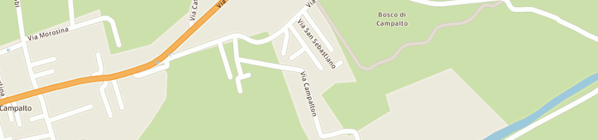 Mappa della impresa bettin luciano a VENEZIA