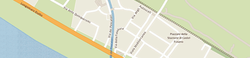 Mappa della impresa il porticciolo di ostia srl a ROMA