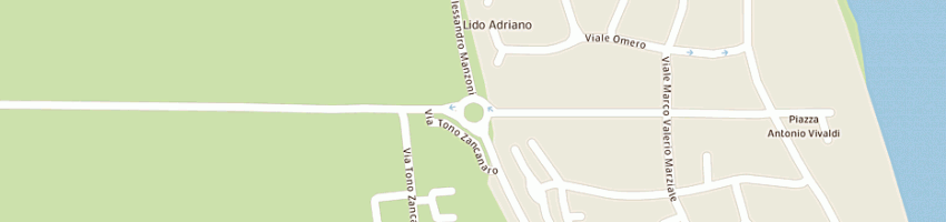 Mappa della impresa bima di renzi osvaldo e c sas a RAVENNA
