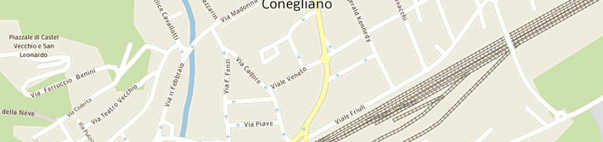 Mappa della impresa scuola materna svxuqtt i a CONEGLIANO