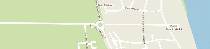 Mappa della impresa petrolidi snc a RAVENNA