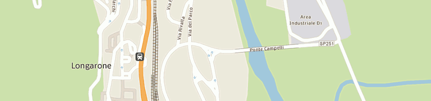 Mappa della impresa prelco di follador adriano a LONGARONE