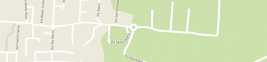 Mappa della impresa immobiliare dmd di pasqualato elio e c snc a MARCON