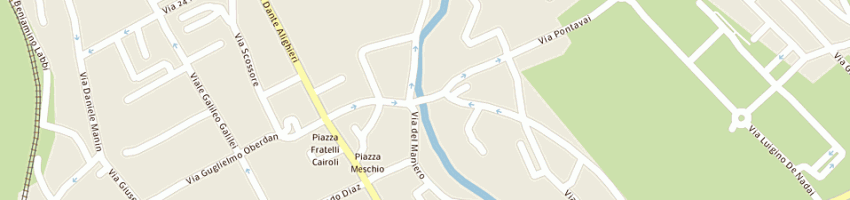 Mappa della impresa super crai snc di barel silvano e c a VITTORIO VENETO