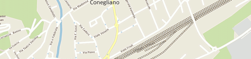 Mappa della impresa what design di meneghini italo e c sas a CONEGLIANO