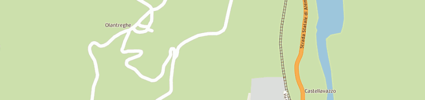 Mappa della impresa sima di della pieta' lino e dal cin maria a CASTELLAVAZZO