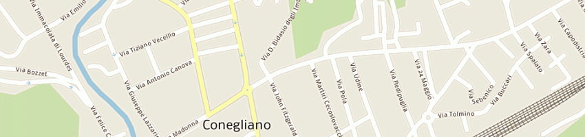 Mappa della impresa sveb (snc) a CONEGLIANO