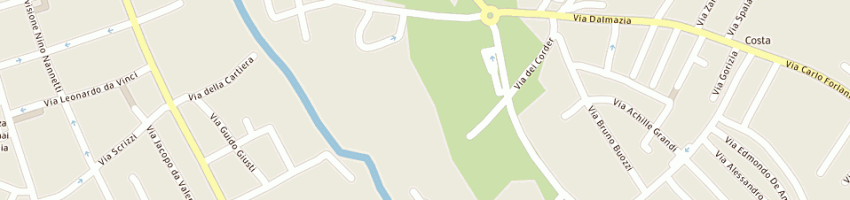 Mappa della impresa cora snc a VITTORIO VENETO