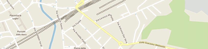 Mappa della impresa zanardo daniela a CONEGLIANO
