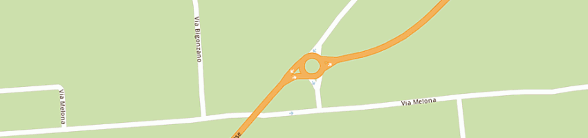 Mappa della impresa metanauto del savio (snc) a CESENA