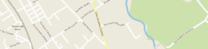 Mappa della impresa mg di manighetti katia - alberto e c sas a VITTORIO VENETO