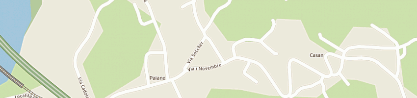 Mappa della impresa pierobon piergiorgio a PONTE NELLE ALPI