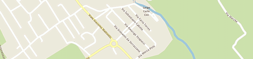 Mappa della impresa de negri sas di de negri claudio e c a VITTORIO VENETO