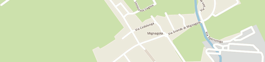 Mappa della impresa assiciada di menegaldo loretta e c sas a CARBONERA