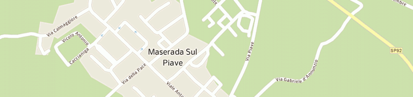 Mappa della impresa berti mode sas di berti elvi e c a MASERADA SUL PIAVE