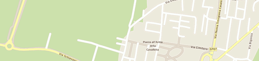 Mappa della impresa zaffalon mauro a CASALE SUL SILE